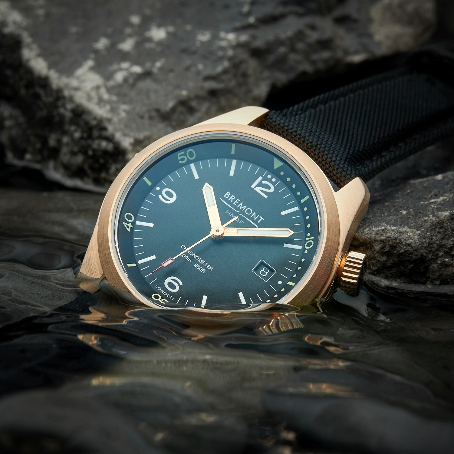 Bremont Watch Company Bronze Argonaut Blue